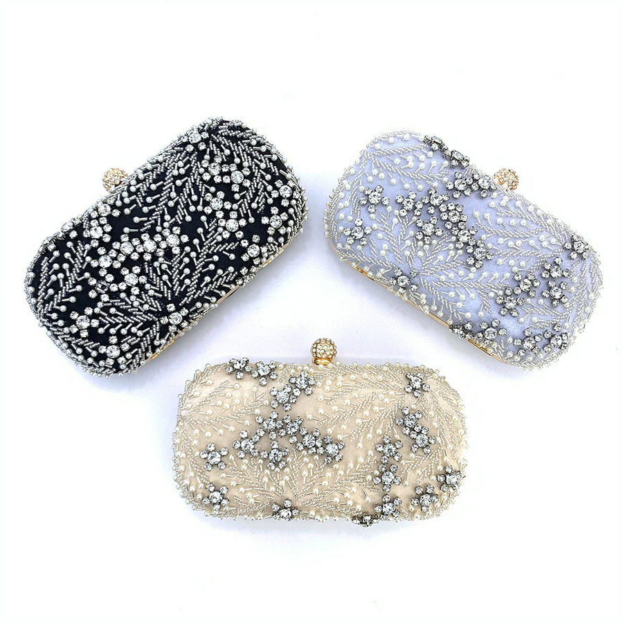 Gorgeous Shining Rhinestone Clutch Unique Handbags