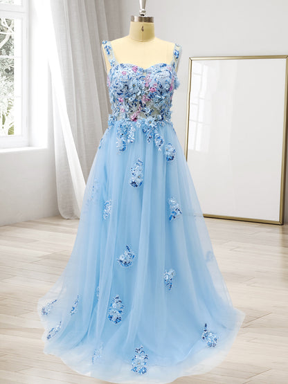 Ball Gown Off the Shoulder Short Sleeves Applique Prom Dresses