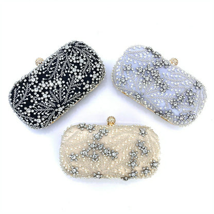 Gorgeous Shining Rhinestone Clutch Unique Handbags