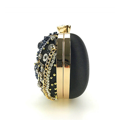Shining Rhinestone Clutch Women's Handbags
