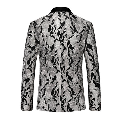 Tailored Fit Single Breasted One-button 2 Pieces Men's Prom Party Suits