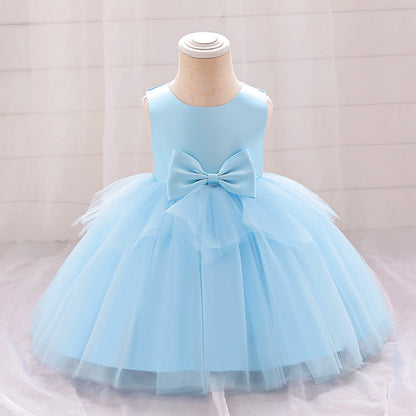 Ball Gown Scoop Sleeveless Flower Girl Dresses with Ruched
