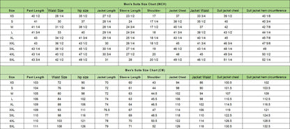 Tailored Fit Single Breasted One-button 2 Pieces Solid coloured Men's Wedding Suits