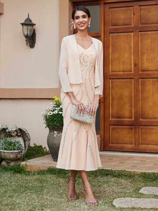 Tea-Length Mother of the Bride Dresses Lavetir UK Tea-Length Mother of the Bride Dresses Lavetir UK