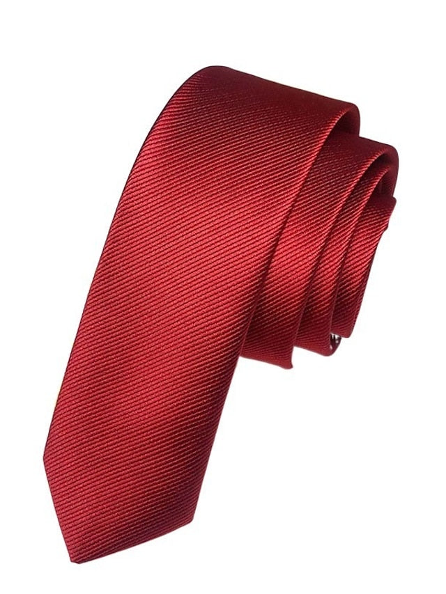 Men's Solid Colored Classic Tie