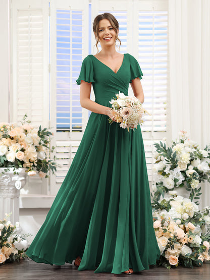 Evening Dress Olive Green Long Sleeve Dresses Pleated Formal Dress SMALAKAM Short Sleeve Pleated Chiffon V-Neck Evening Gown Size Peach Bridesmaid Dress Evening Dress Olive Green Long Sleeve Dresses Pleated Formal Dress SMALAKAM Short Sleeve Pleated Chiffon V-Neck Evening Gown Size Peach Bridesmaid Dress
